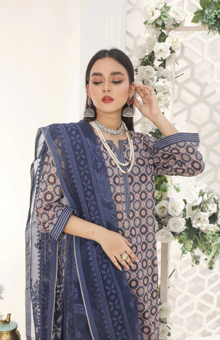 True Blue stitched - Aseer.Pk | Where Every Outfit, a Masterpiece.